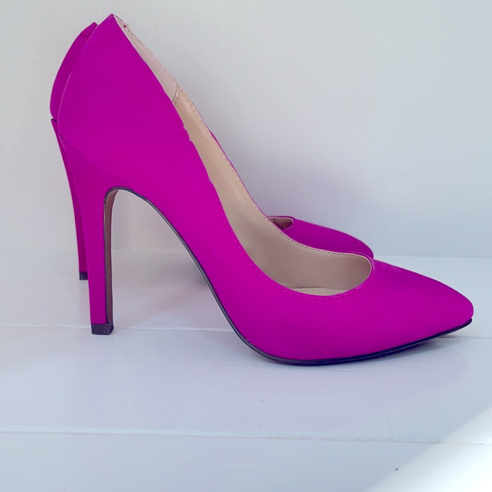 Jessica Simpson Magenta 4” Heels